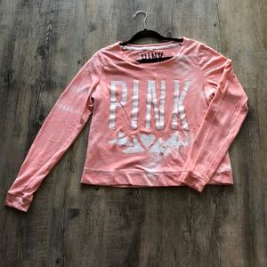 PINK tie-dye sweatshirt